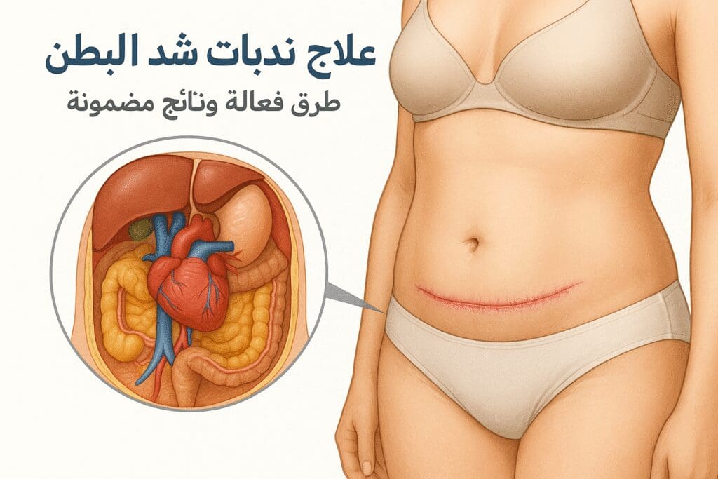 علاج ندبات شد البطن طرق فعالة ونتائج مضمونة