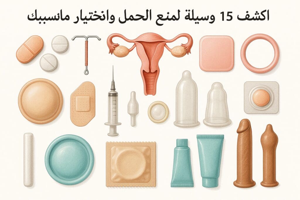 الحمل و 15 وسيلة لمنعه: دليلك الشامل لاتخاذ قرارات مستنيرة