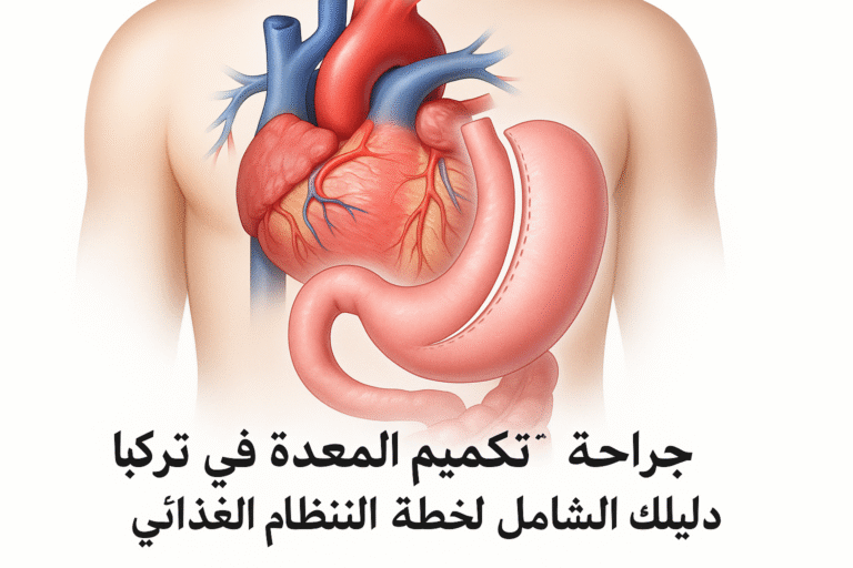 جراحة تكميم المعدة في تركيا خطة النظام الغذائي
