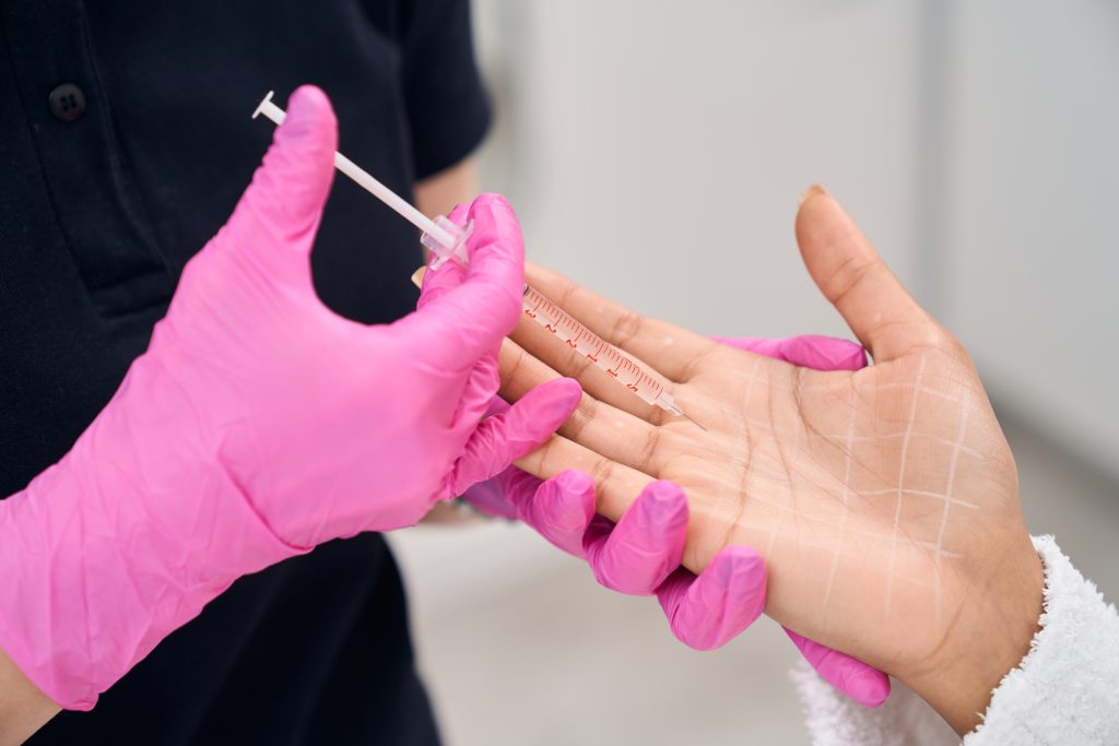 Excessive sweating (hyperhidrosis)