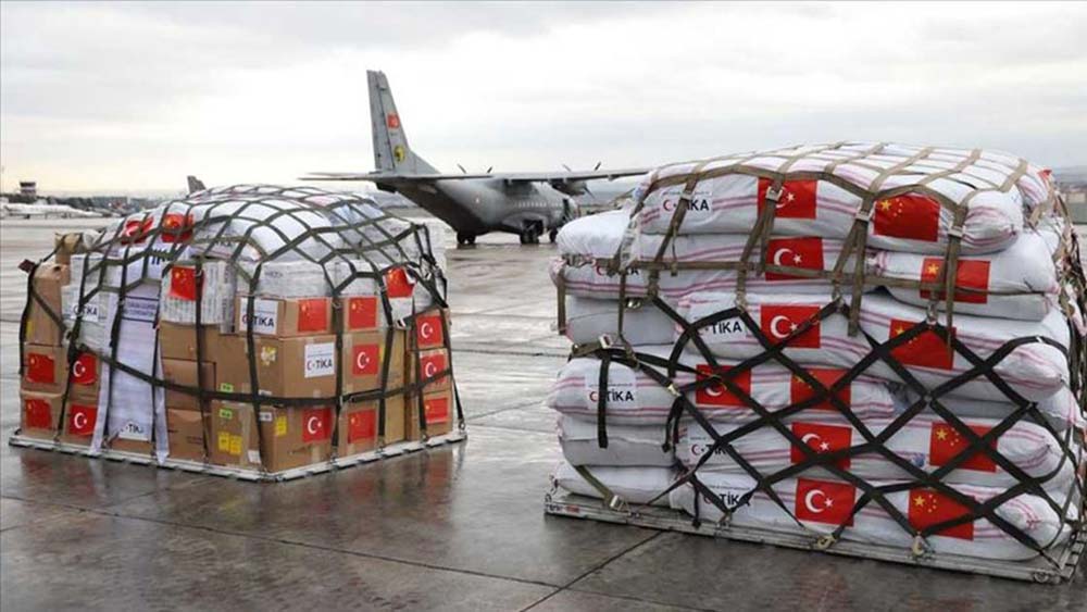 مساعدات تركية لمواجهة كورونا