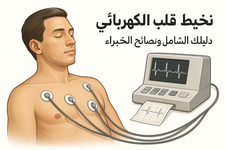 تخطيط القلب الكهربائي و 3 استفسارات