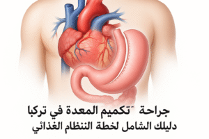 جراحة تكميم المعدة في تركيا خطة النظام الغذائي