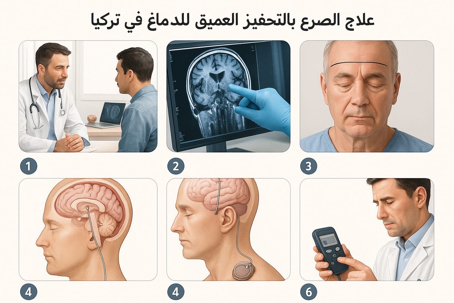 علاج الصرع بالتحفيز العميق للدماغ في تركيا علاج الصرع بالتحفيز العميق