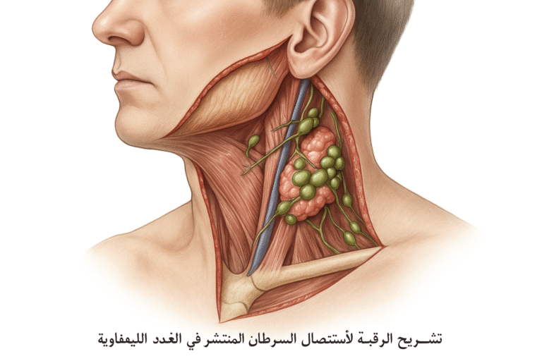 تشريح الرقبة لعلاج السرطان