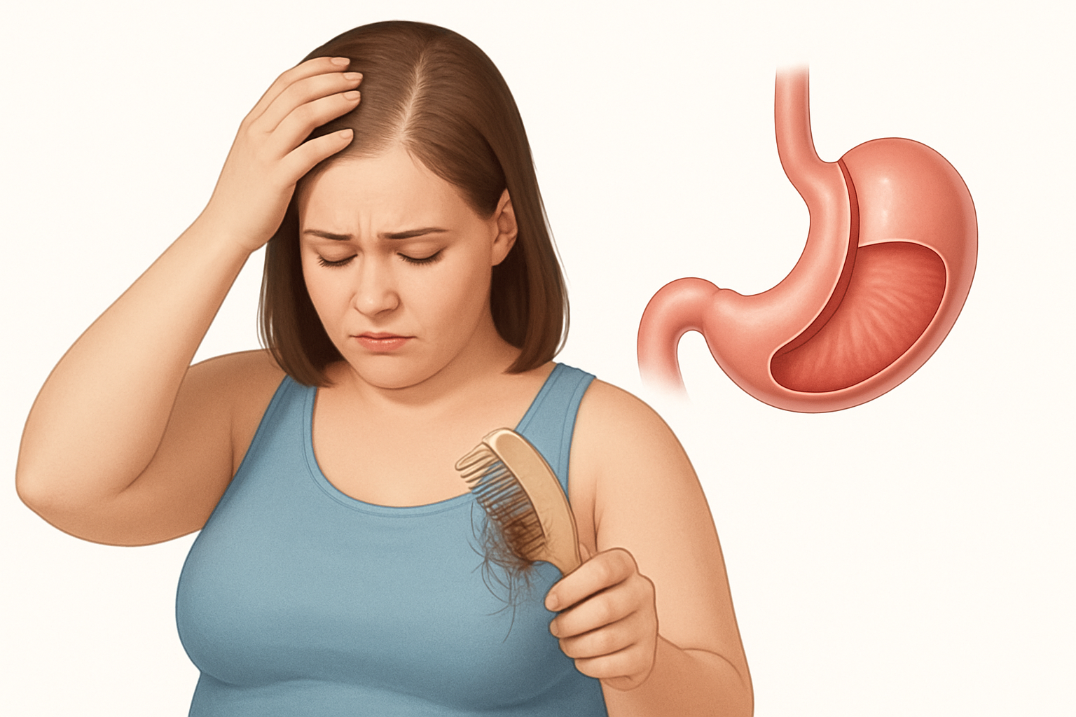 تساقط الشعر بعد جراحة السمنة 5 أسباب وعلاجات فعالة في تركيا