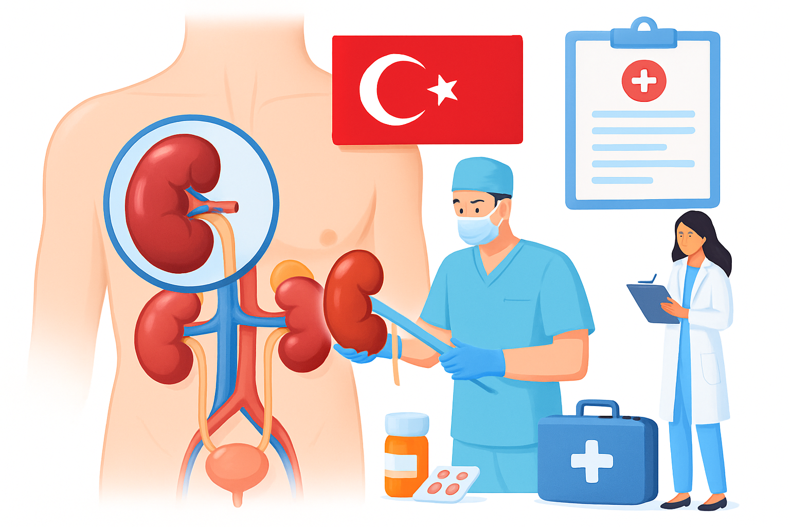 استئصال الكلية في تركيا: فهم شامل للعملية والعلاج