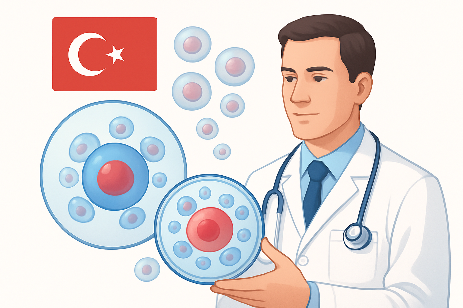 أبحاث الخلايا الجذعية في تركيا وفرص العلاج المتاحة