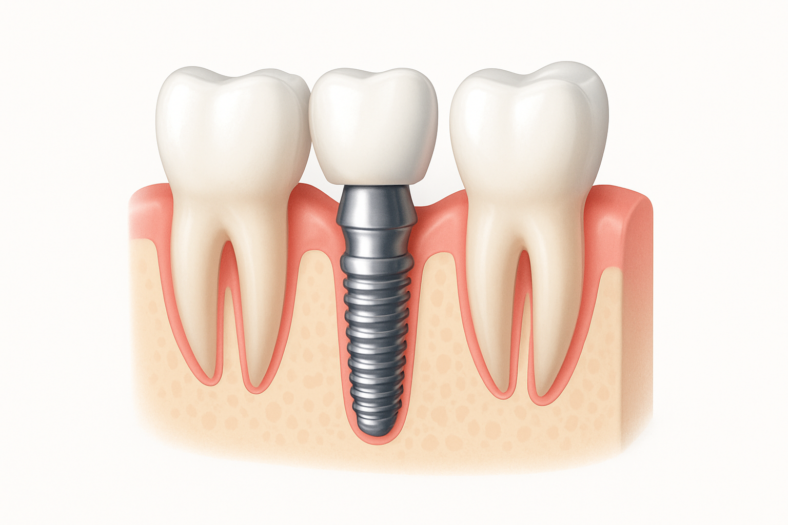 استخدام زرعات التيتانيوم في طب الأسنان وفوائدها