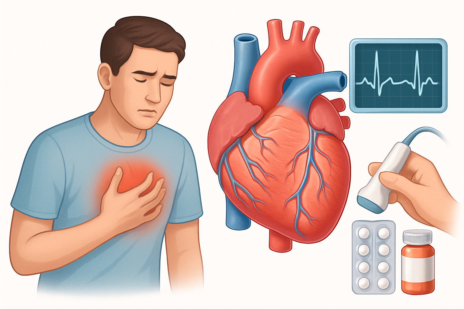 التهاب عضلة القلب: الأعراض، التشخيص، والعلاج المتقدم