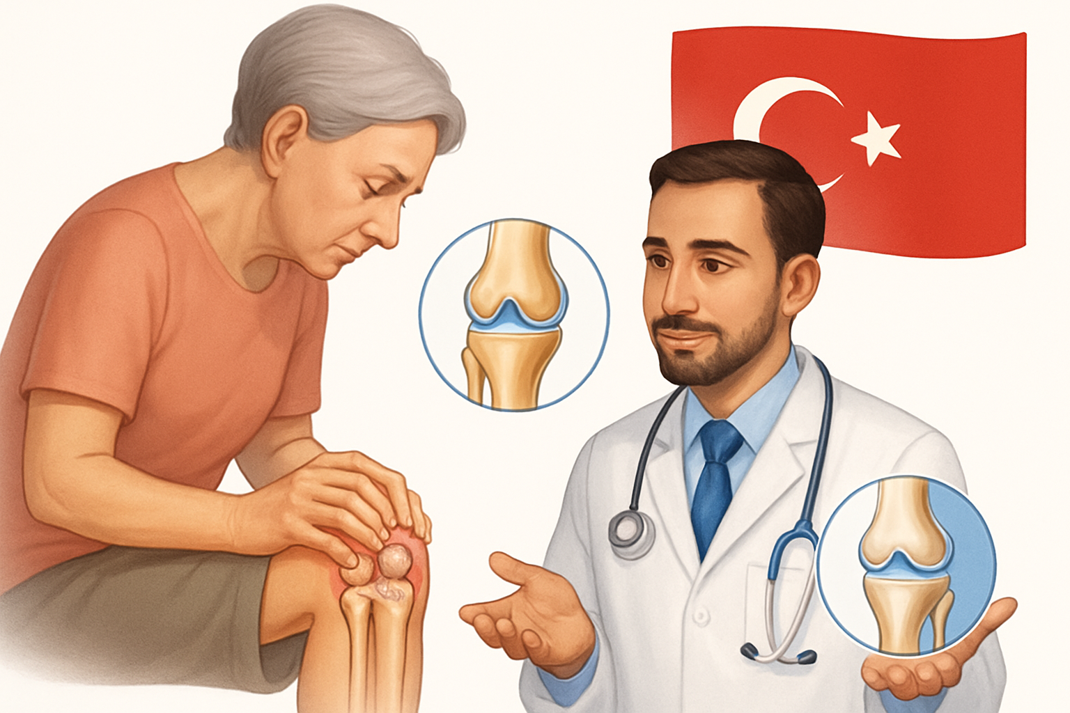 الفصال العظمي وأحدث طرق العلاج في تركيا
