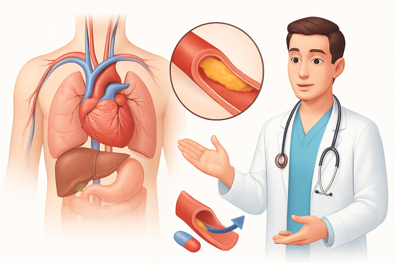 ما هو مرض تصلب الشرايين؟ دليل شامل من شبكة ريهابتورك للرعاية الصحية
