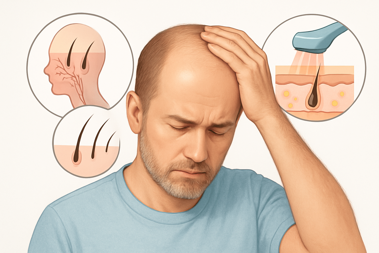 أسباب تساقط الشعر وأحدث طرق العلاج