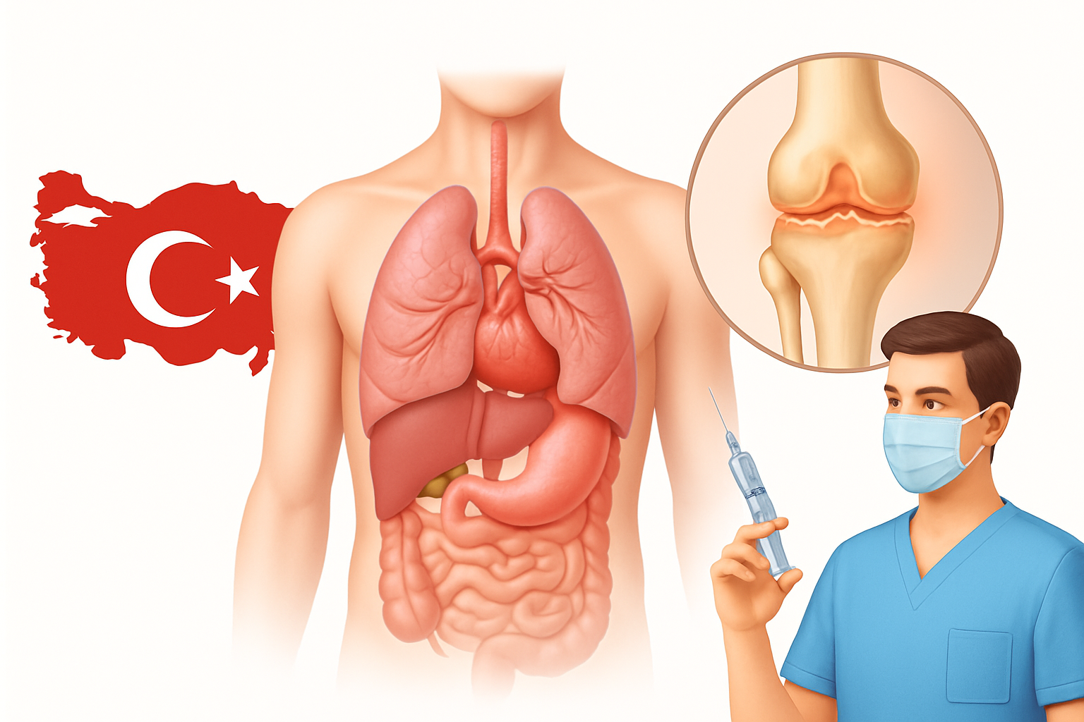 دليلك الشامل لعلاج التهاب المفاصل التنكسي (OA) في تركيا مع شبكة ريهابتورك للرعاية الصحية