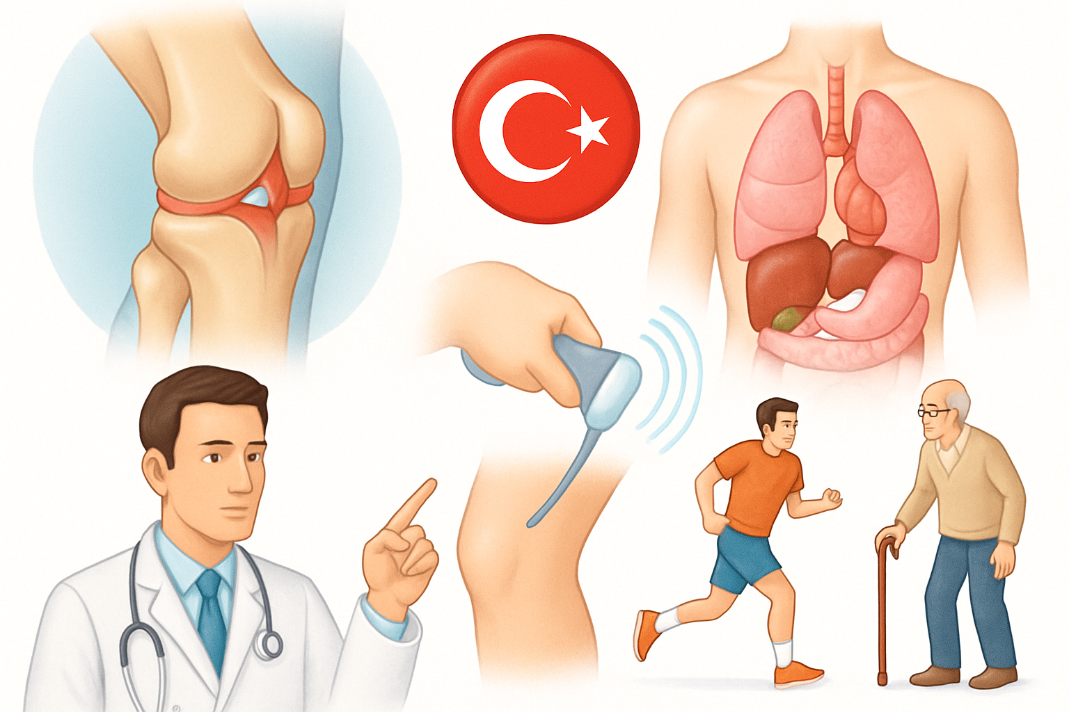 علاج تمزق الأربطة: دليل شامل للرياضيين وكبار السن في تركيا