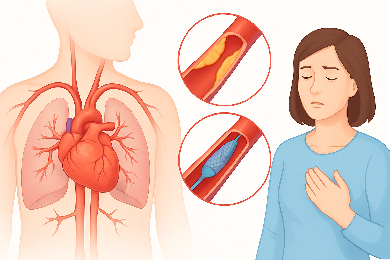 عملية توسيع الشريان التاجي: 5 معلومات هامة قد تنقذ حياتك