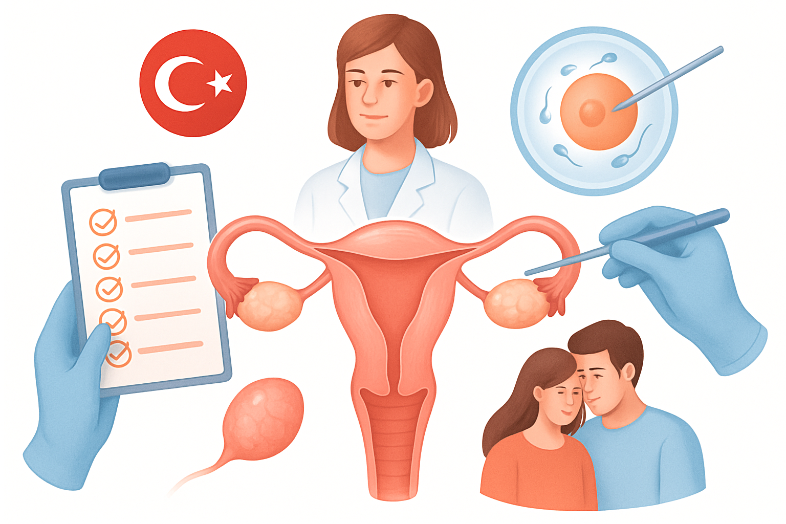 علاج العقم عند النساء في تركيا: 5 خطوات للتشخيص والعلاج لتحقيق حلم الأمومة علاج العقم عند النساء في تركيا: 5 خطوات للتشخيص والعلاج لتحقيق حلم الأمومة